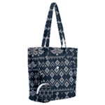 Winter Wonderland Pattern Everyday Shoulder Bag with Pouch Bag