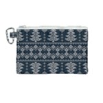 Winter Wonderland Pattern Canvas Cosmetic Bag (Medium)