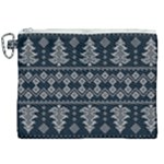 Winter Wonderland Pattern Canvas Cosmetic Bag (XXL)