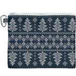 Winter Wonderland Pattern Canvas Cosmetic Bag (XXXL)