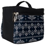 Winter Wonderland Pattern Make Up Travel Bag (Big)