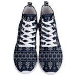 Winter Wonderland Pattern Men s Lightweight High Top Sneakers