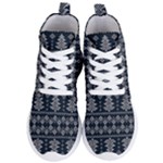 Winter Wonderland Pattern Women s Lightweight High Top Sneakers