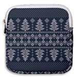 Winter Wonderland Pattern Mini Square Pouch