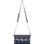 Winter Wonderland Pattern Mini Crossbody Handbag