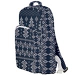 Winter Wonderland Pattern Double Compartment Backpack