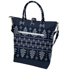 Buckle Top Tote Bag 