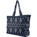 Winter Wonderland Pattern Simple Shoulder Bag