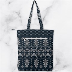 Double Zip Up Tote Bag 