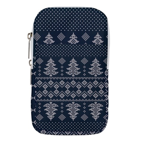 Winter Wonderland Pattern Waist Pouch (Small) from ArtsNow.com