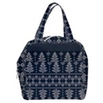 Winter Wonderland Pattern Boxy Hand Bag