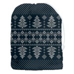 Winter Wonderland Pattern Drawstring Pouch (3XL)