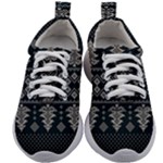 Winter Wonderland Pattern Kids Athletic Shoes