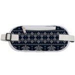 Winter Wonderland Pattern Rounded Waist Pouch