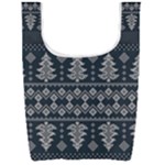 Winter Wonderland Pattern Foldable Shopping Bag