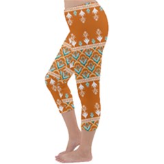 Capri Winter Leggings  Back