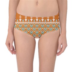 Mid-Waist Bikini Bottoms 