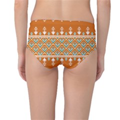 Mid-Waist Bikini Bottoms 