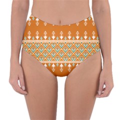 Reversible High-Waist Bikini Bottoms 