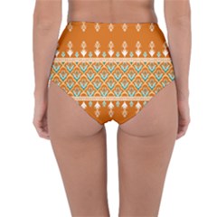 Reversible High-Waist Bikini Bottoms 