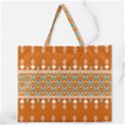 Zipper Large Tote Bag 