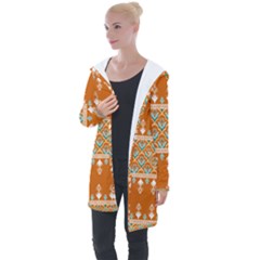 Longline Hooded Cardigan 