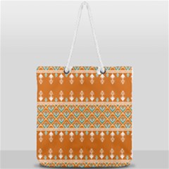 Full Print Rope Handle Tote (Large) 