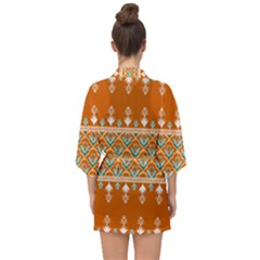 Half Sleeve Chiffon Kimono 