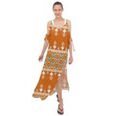 Maxi Chiffon Cover Up Dress 