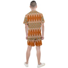 Men s Mesh T-Shirt and Shorts Set 