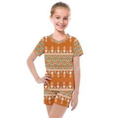 Kids  Mesh T-Shirt and Shorts Set 