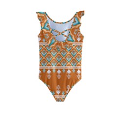 Kids  Frill Swimsuit 