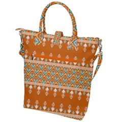 Buckle Top Tote Bag 