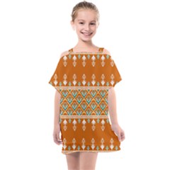 Kids  One Piece Chiffon Dress 