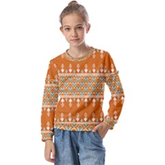 Kids  Long Sleeve T-Shirt with Frill  