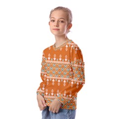 Kids  Long Sleeve T-Shirt with Frill  