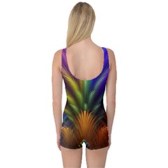 One Piece Boyleg Swimsuit 