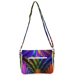 Shoulder Bag with Back Zipper 