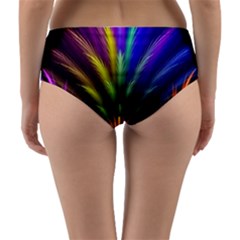 Reversible Mid-Waist Bikini Bottoms 