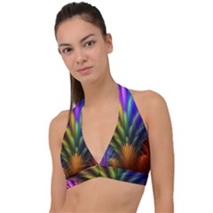 Halter Plunge Bikini Top 