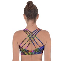 Cross String Back Sports Bra 