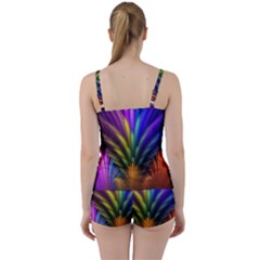 Tie Front Two Piece Tankini 