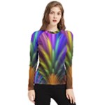 Abstract Colors - , Abstract Colors Women s Long Sleeve Rash Guard