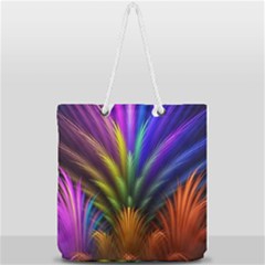 Full Print Rope Handle Tote (Large) 