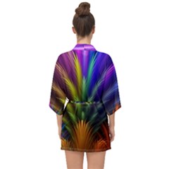 Half Sleeve Chiffon Kimono 