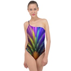 Classic One Shoulder Swimsuit 