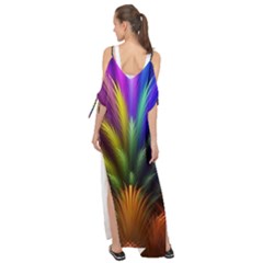 Maxi Chiffon Cover Up Dress 