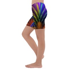 Kids  Lightweight Velour Capri Yoga Leggings 