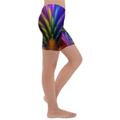 Kids  Lightweight Velour Capri Yoga Leggings 