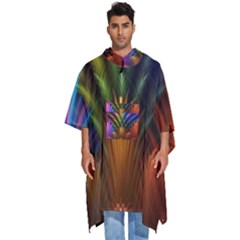 Men s Hooded Rain Ponchos 